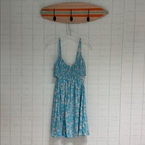 NWOT Roxy Cut Out Floral Sundress